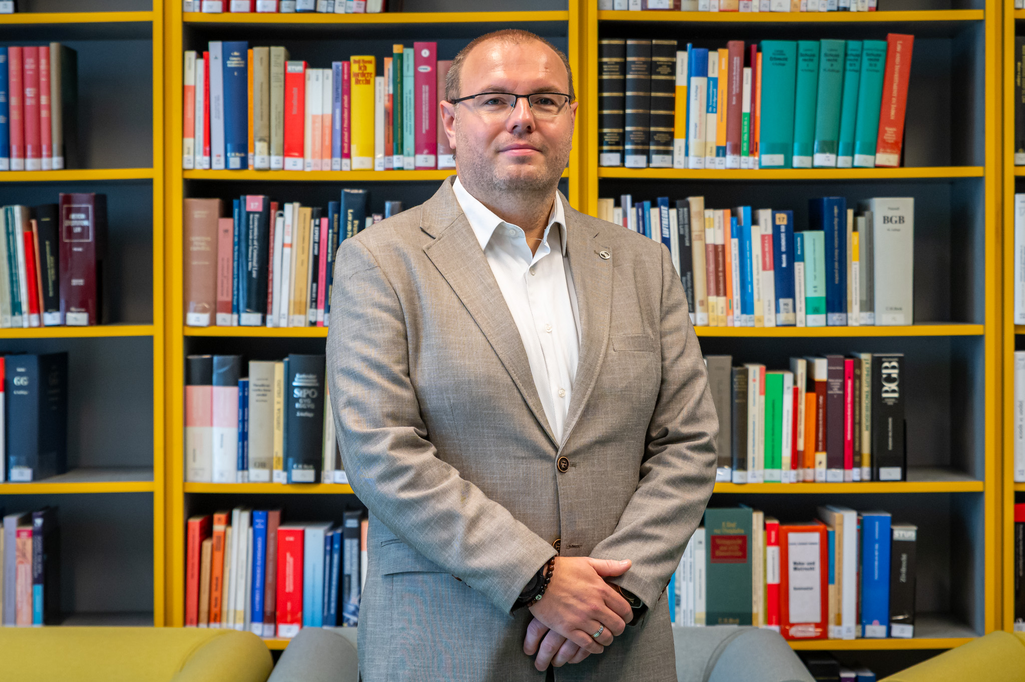 According to Dr Roland Kelemen, Head of the Department of Modern Technology and Cybersecurity Law, the accreditation is also a recognition of the high-quality work carried out at Széchenyi István University. (Photo: Máté Dudás) 